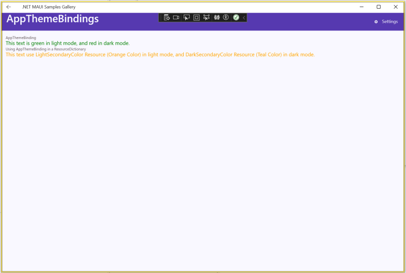 File:Maui Sample Project App Theme Bindings Page.png