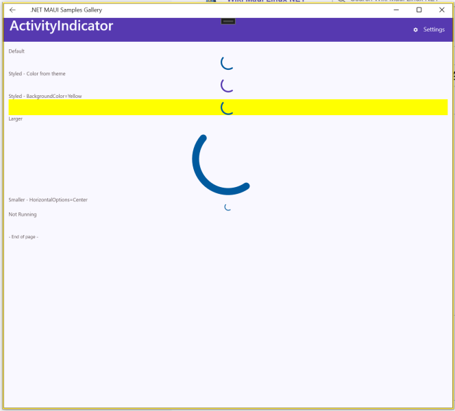 File:Maui Sample Project ActivityIndicator Page.png
